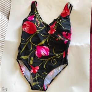 Vibrant Floral Swimsuit
